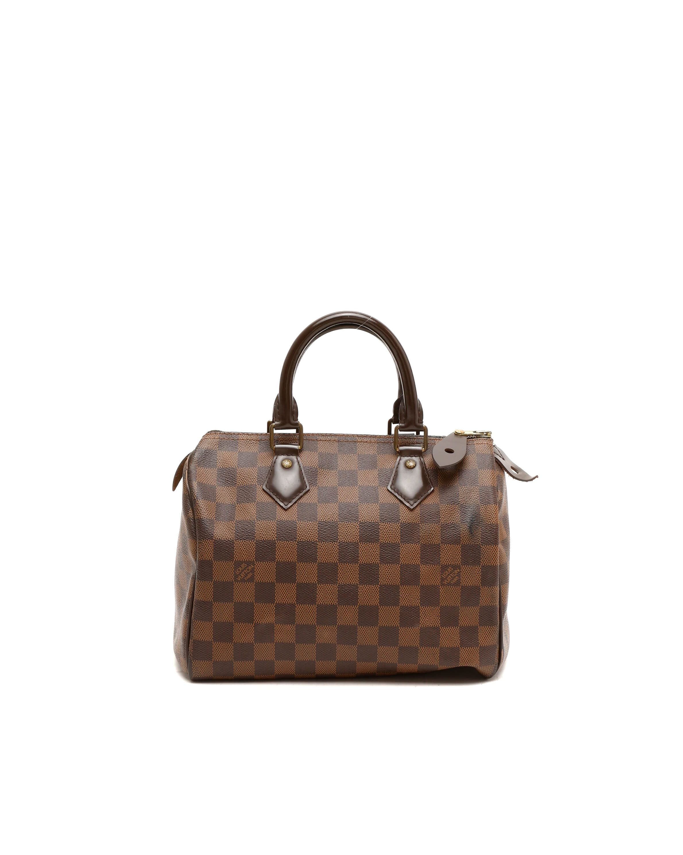 Louis Vuitton Speedy 25 Damier Bag In Brown