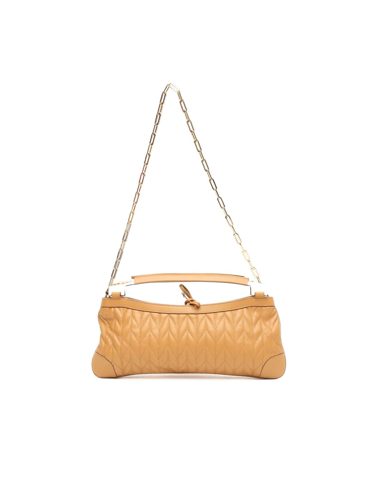Gucci Vintage Quilted Chain Top Handle Bag In Other