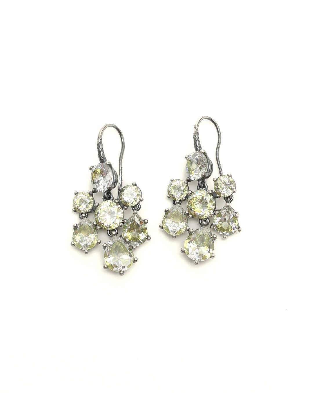 Bottega Veneta Silver Chandelier Earrings