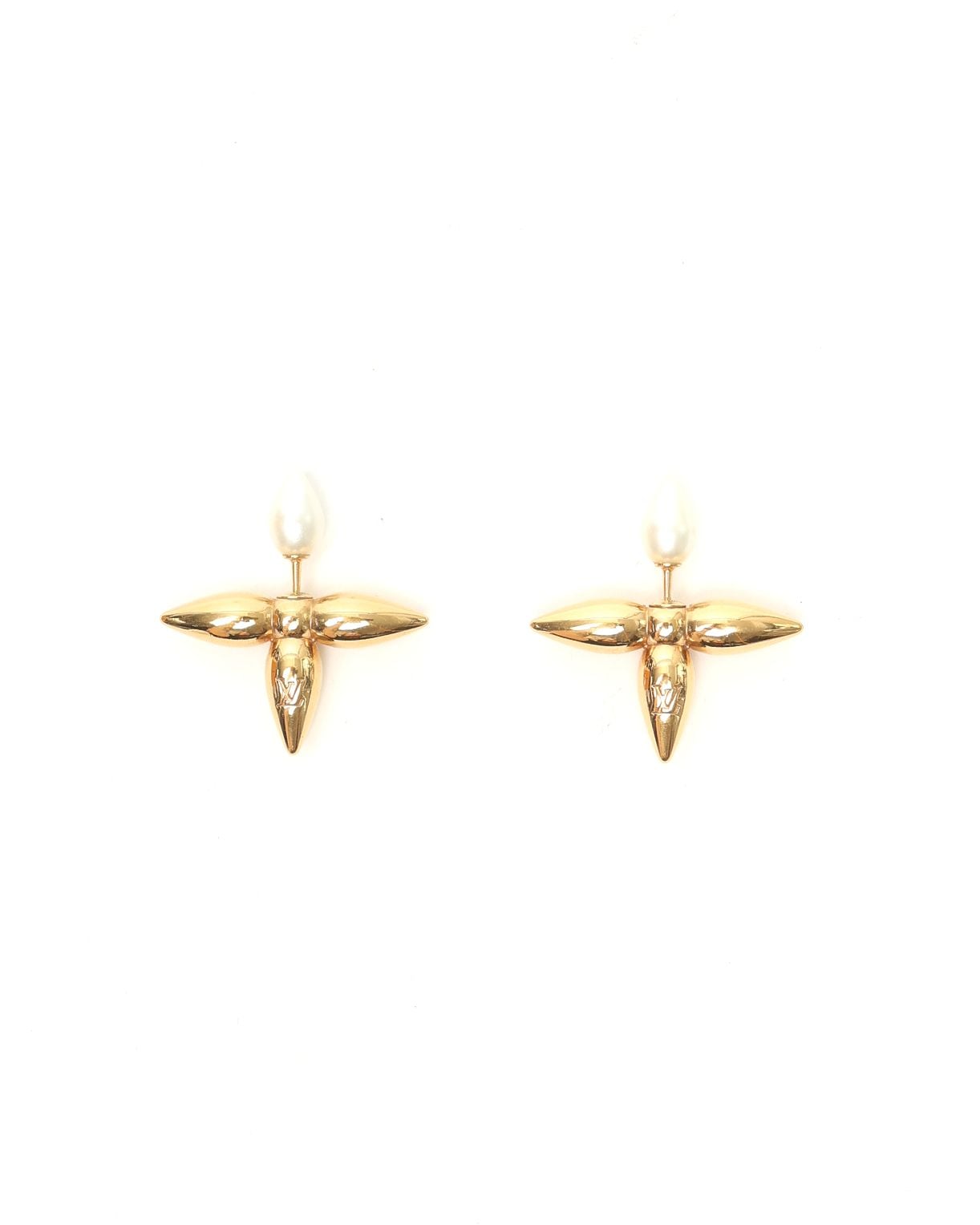 Pre-owned Louis Vuitton Louisette Earrings