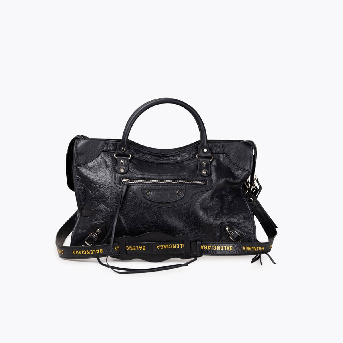 BALENCIAGA Motocross Classic City Shoulder Bag