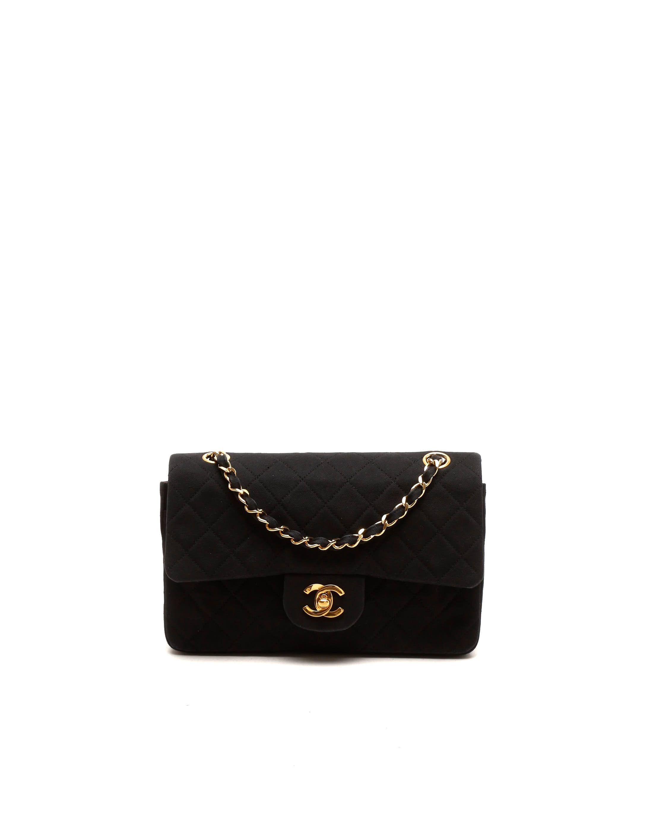 Chanel Classic Small Canvas Double Flap Bag
