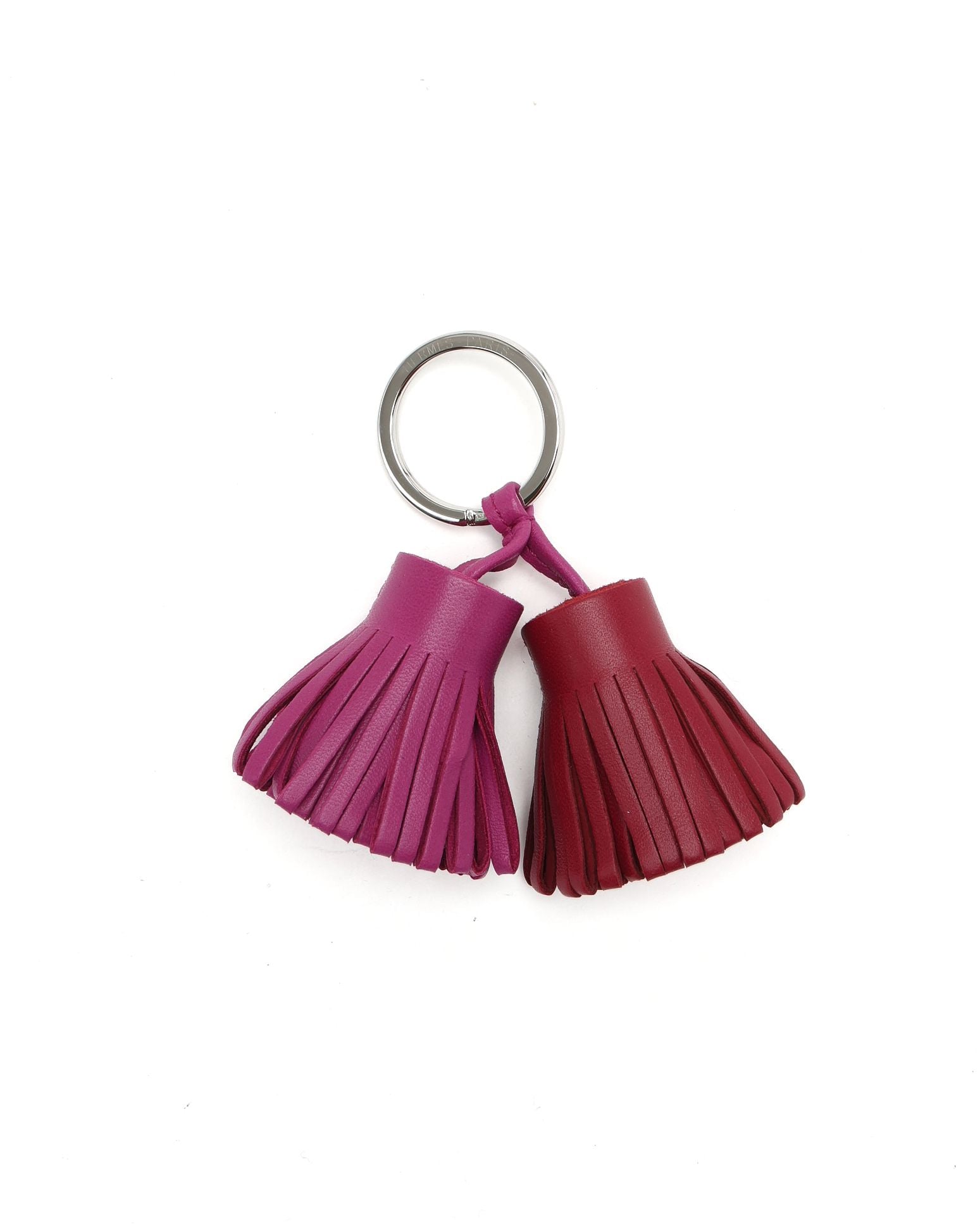 Pre-owned Hermes Hermès Carmen Uno-dos Key Ring In Multicolour