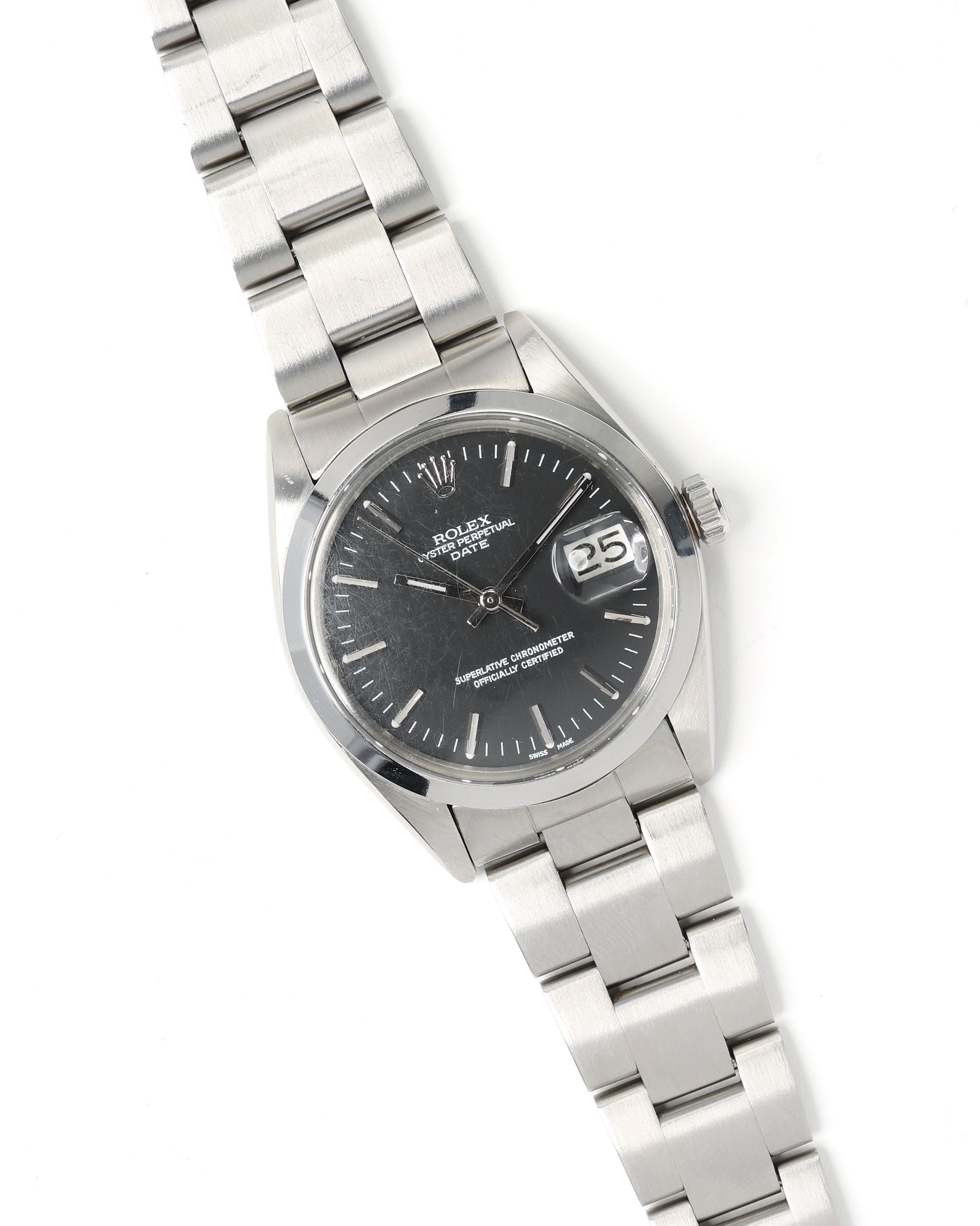 Rolex Oyster Perpetual Date 34mm Ref1500 1980 Watch