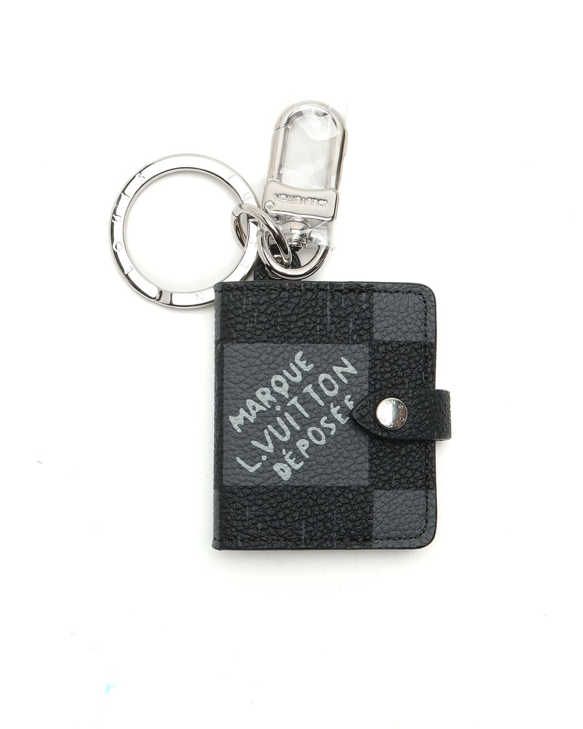 Pre-owned Louis Vuitton Damier Archives Notebook Bag Charm