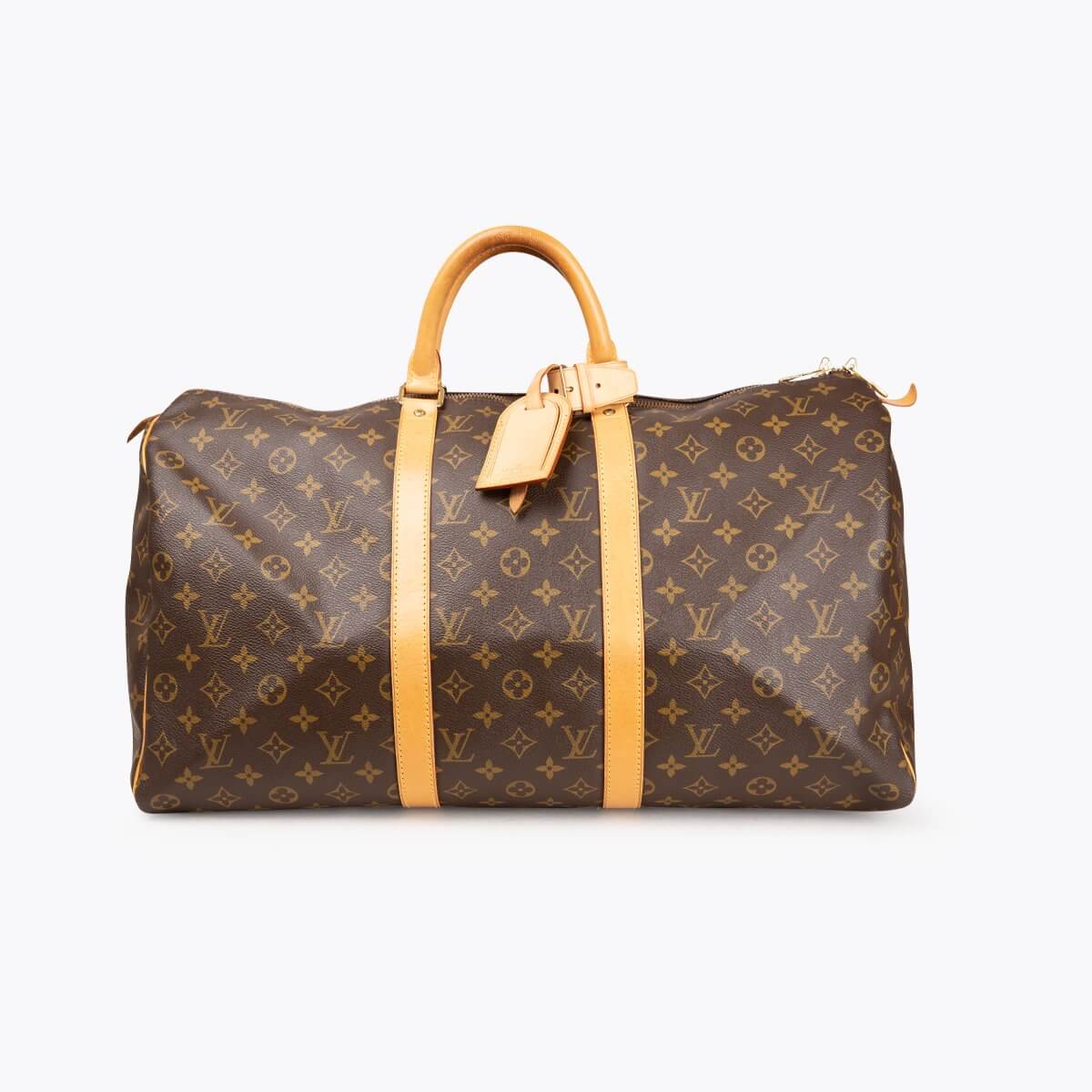 LOUIS VUITTON Keepall Monogram 50 Weekend Bag