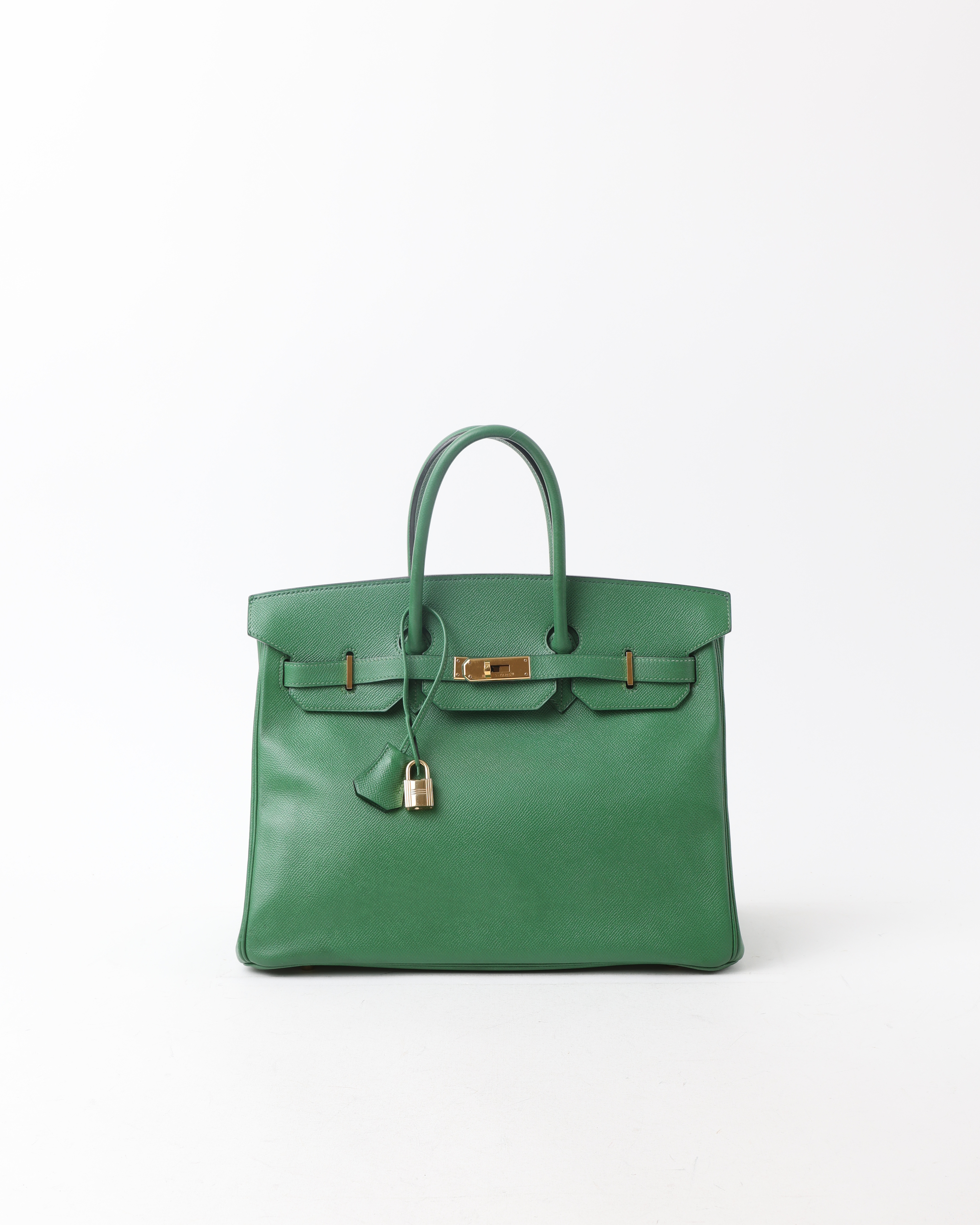 HERMÈS Birkin 35 Epsom Vert Bengale Bag