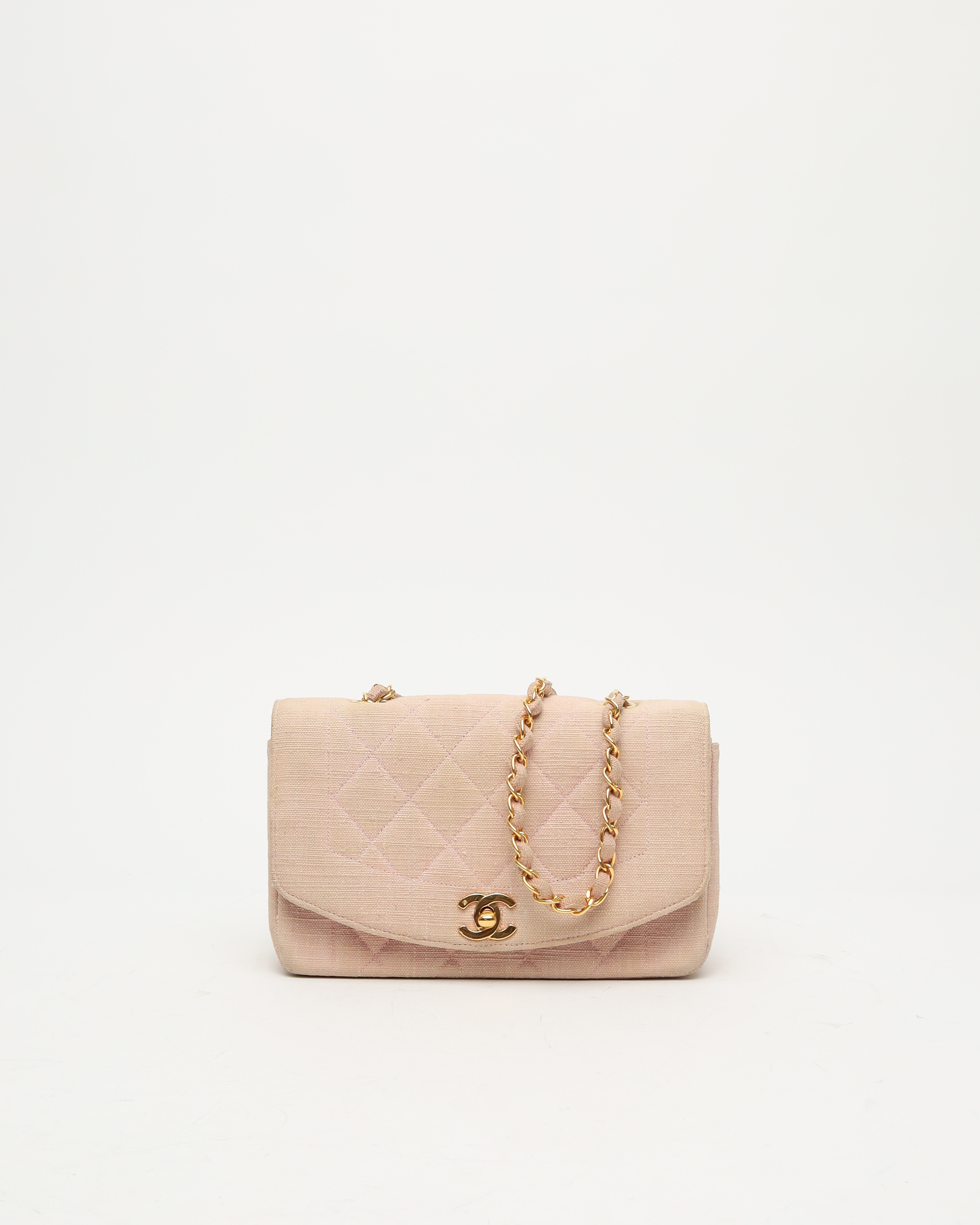 CHANEL Small Diana Jersey Flap Bag