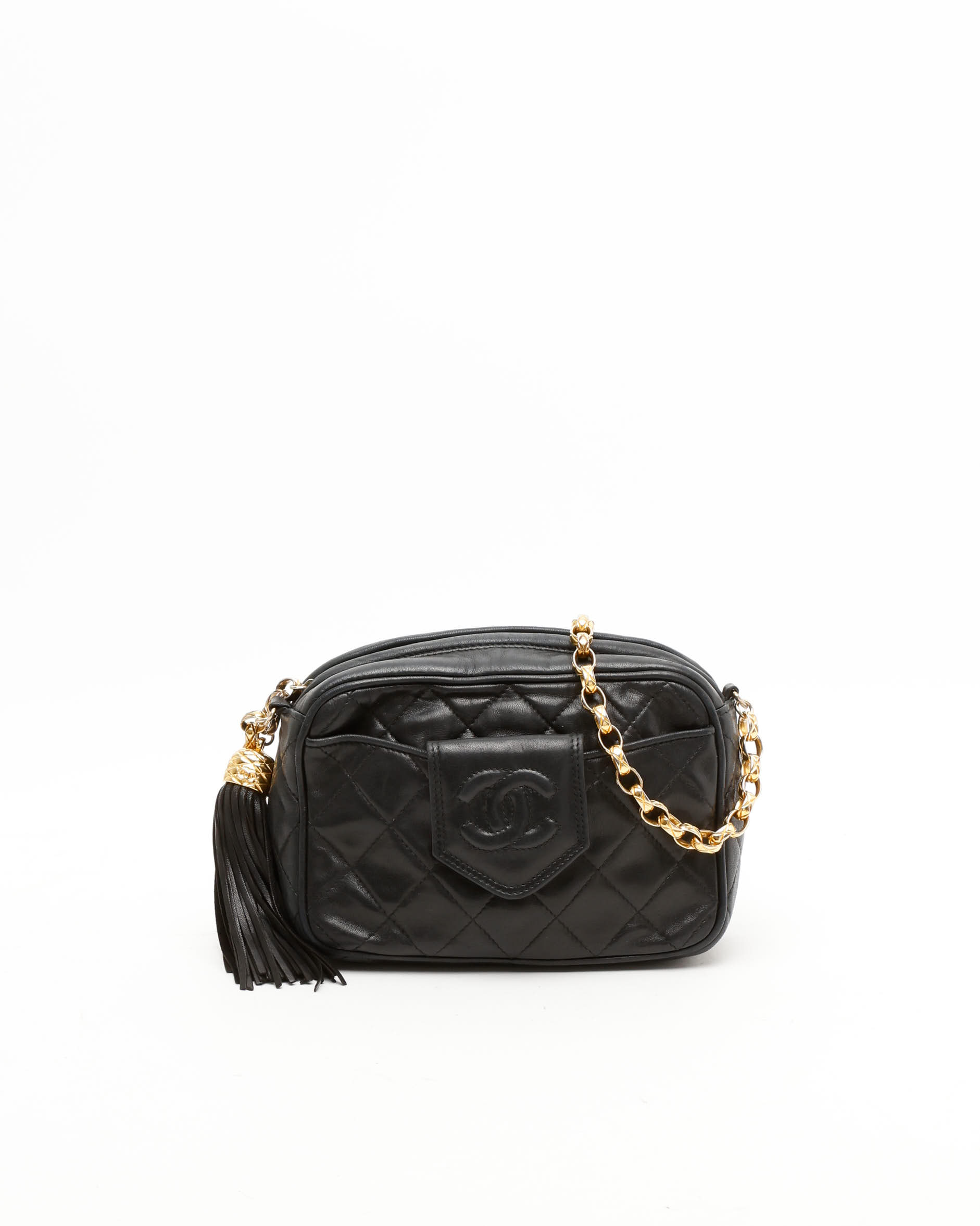 CHANEL CC Camera Tassel Bag