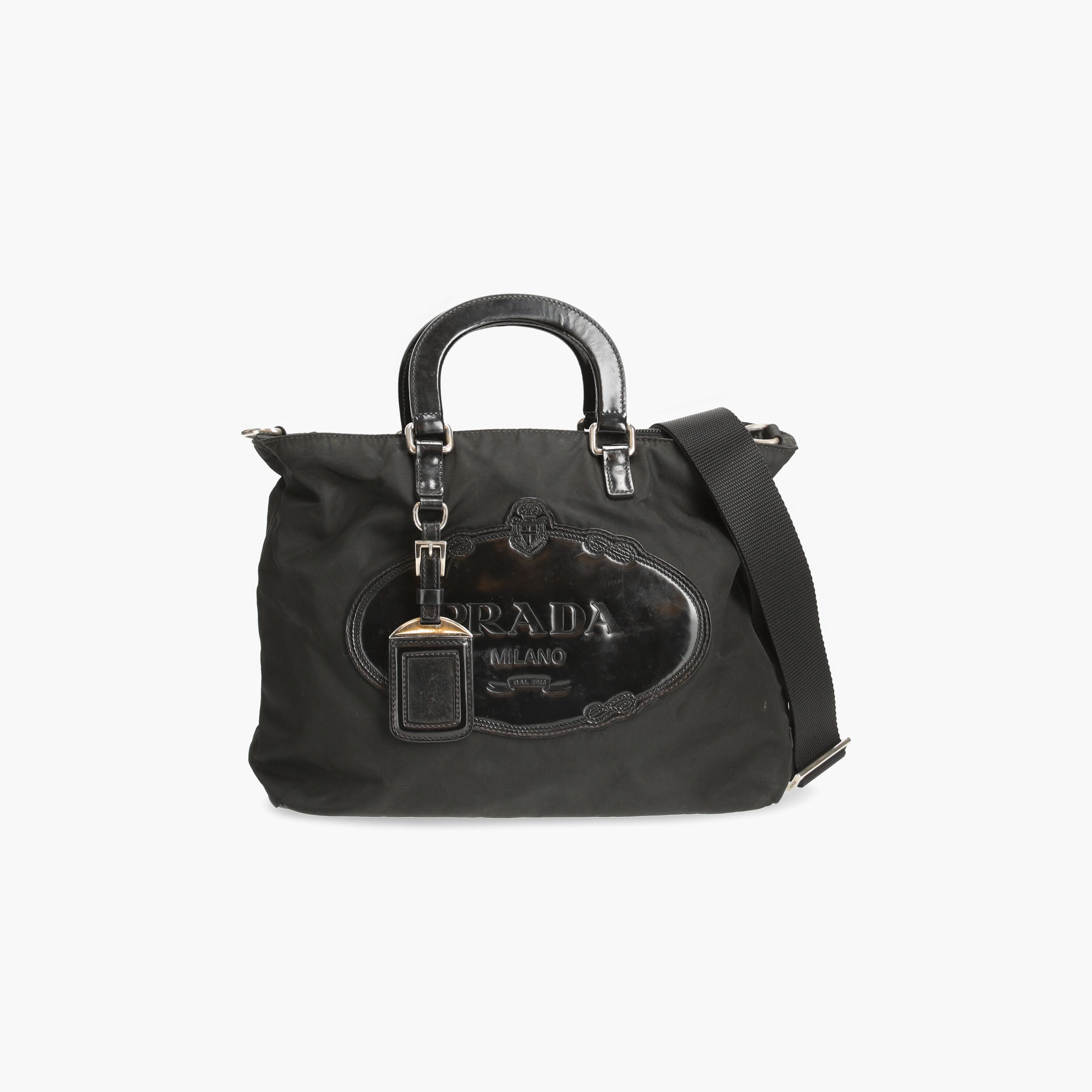 PRADA Canapa Tote Bag