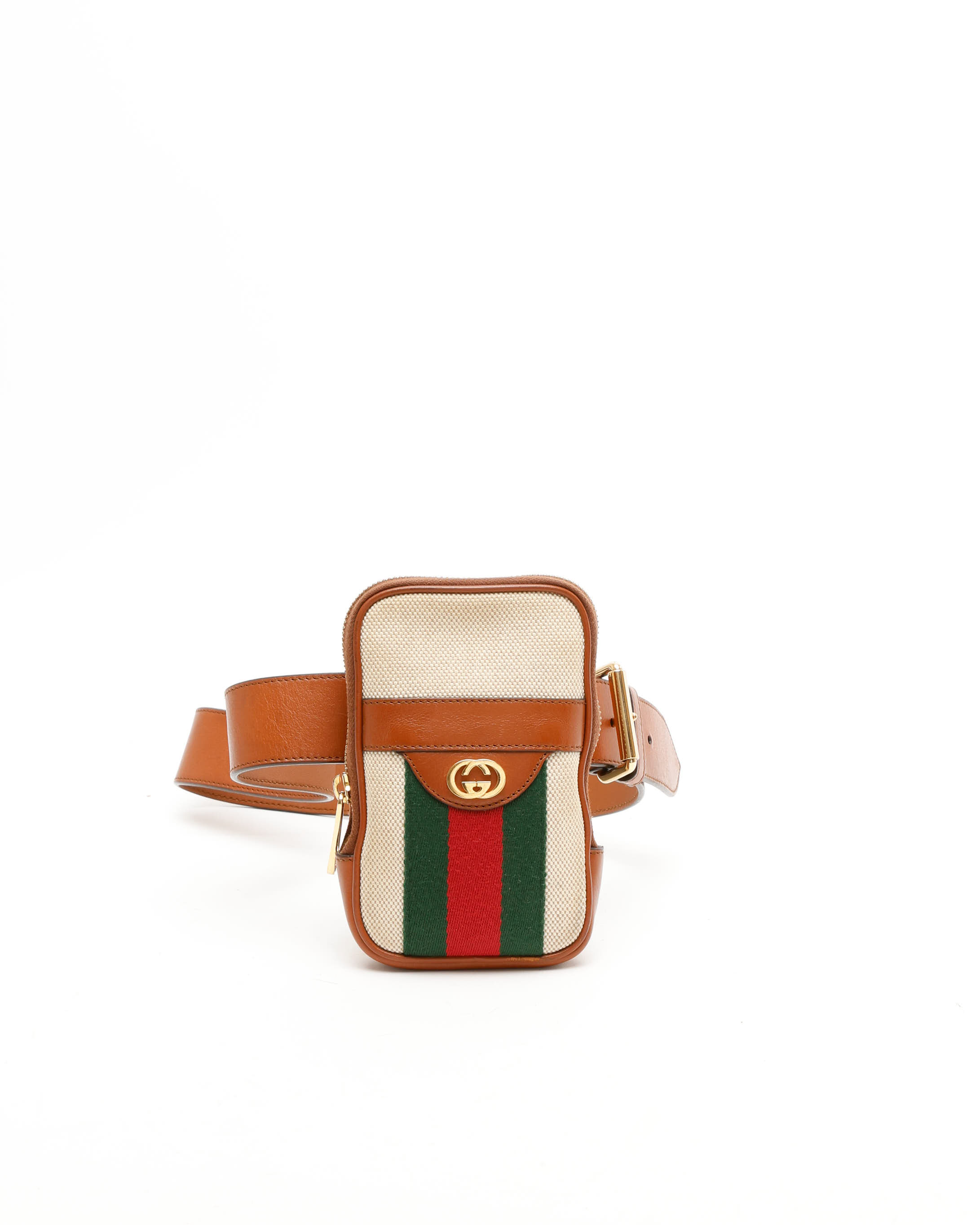 GUCCI Sherry Line Phone Case Belt Bag