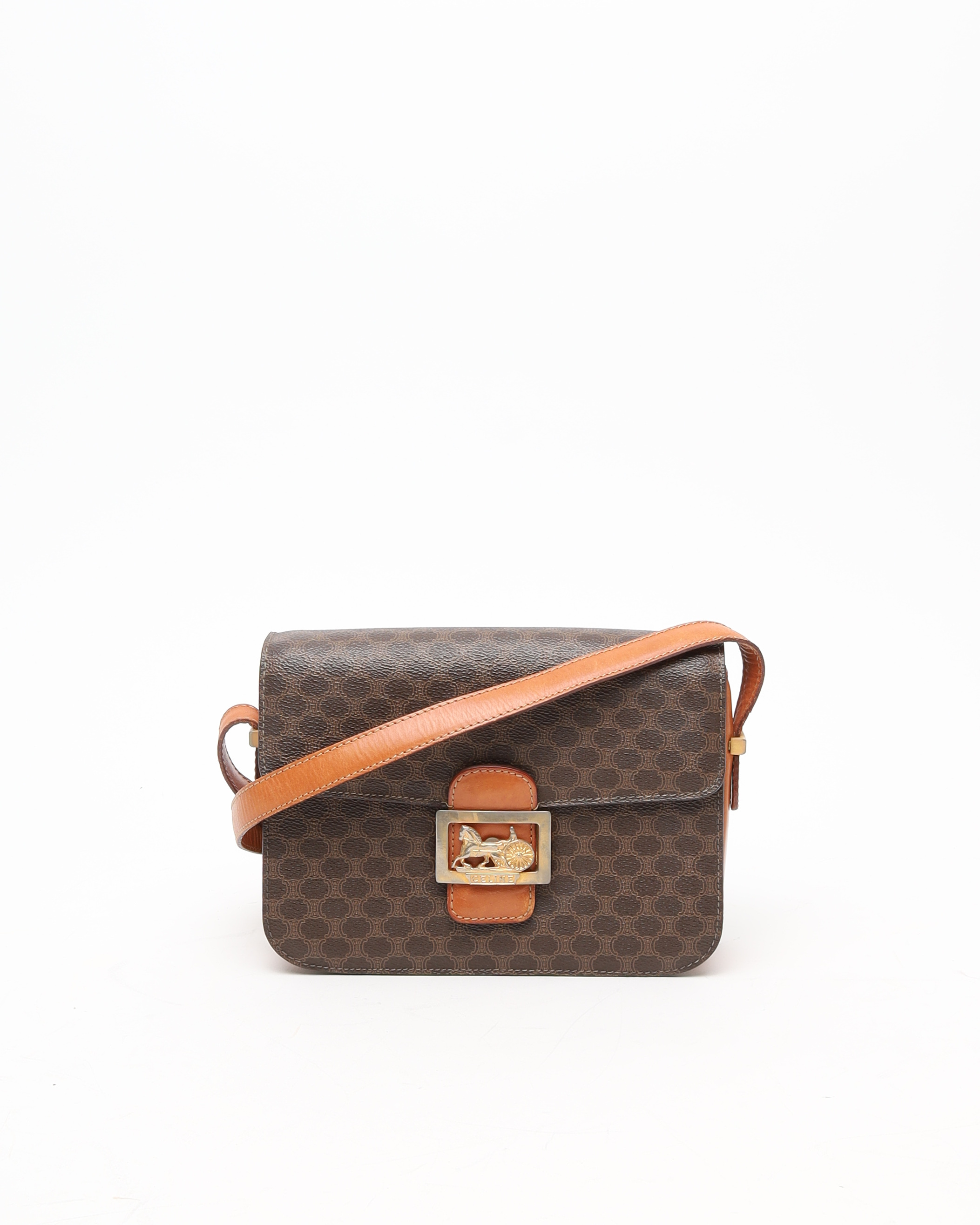 CELINE Horse Carriage Crossbody Bag