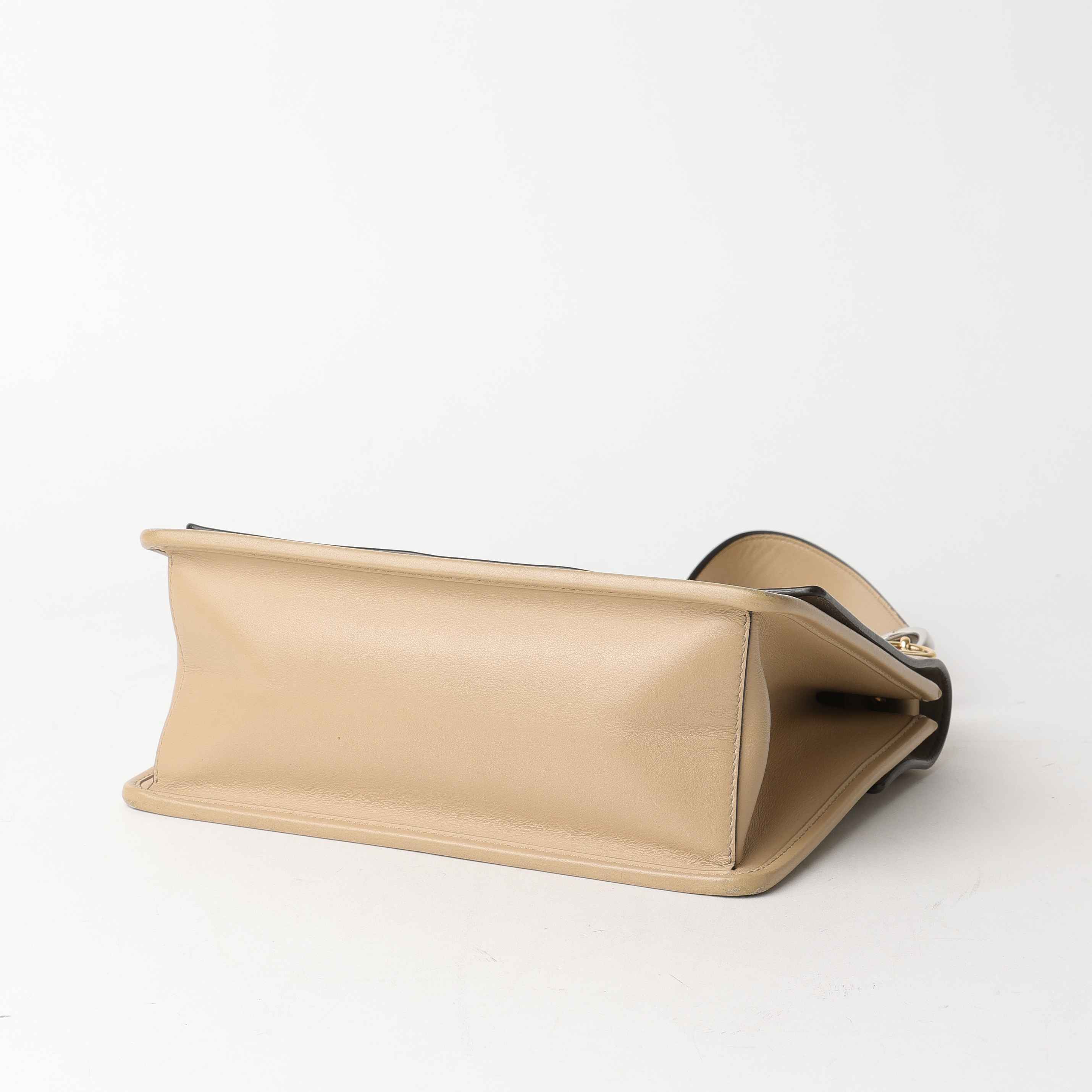 Fendi Kan I F Leather Shoulder Bag