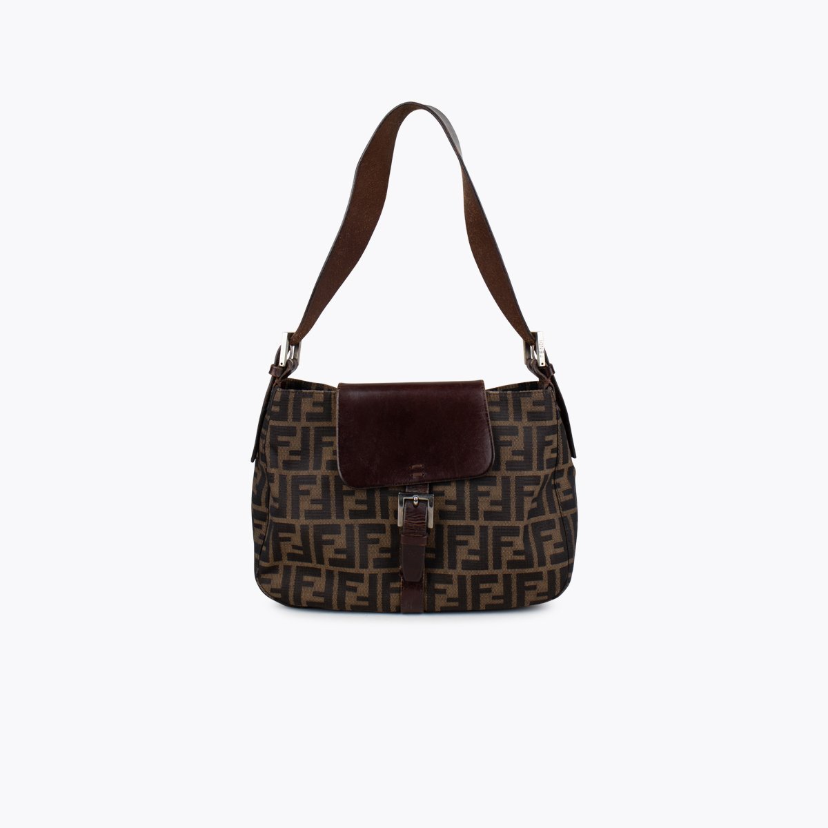 FENDI Zucca FF Shoulder Bag