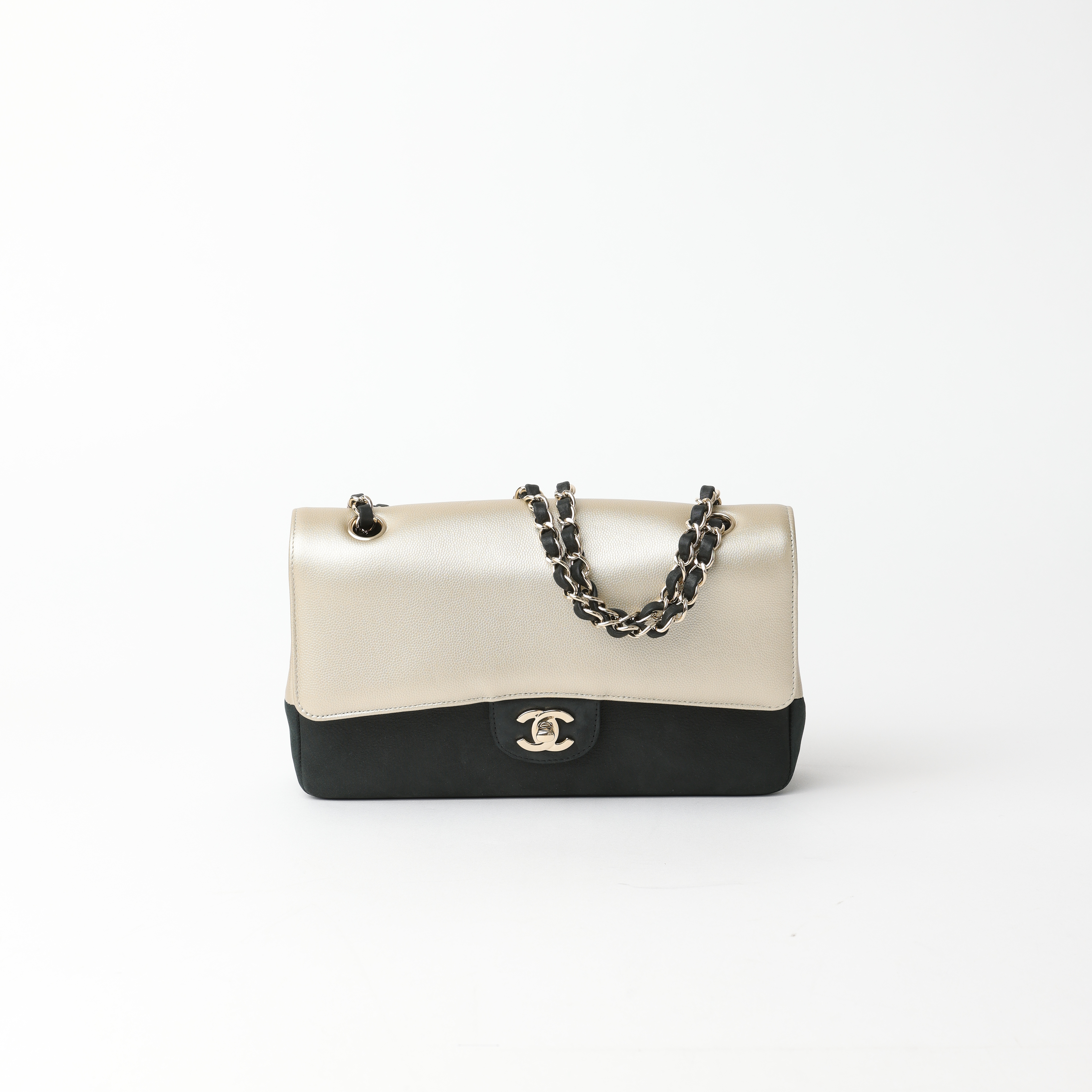 Pre-owned Chanel Classic Pure Medium Double Flap Bag