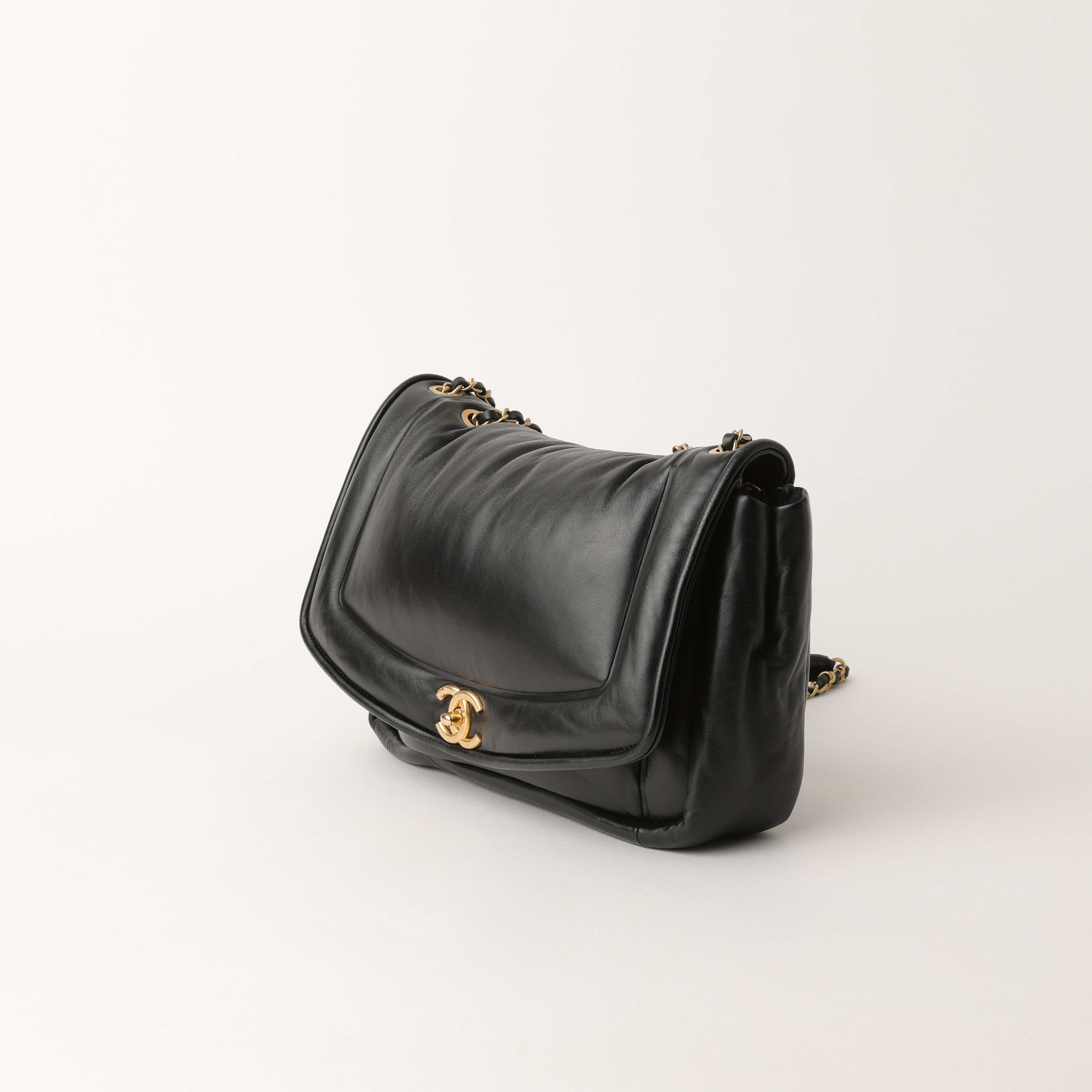 Pre-owned Chanel Puffy Jumbo Flap Bag