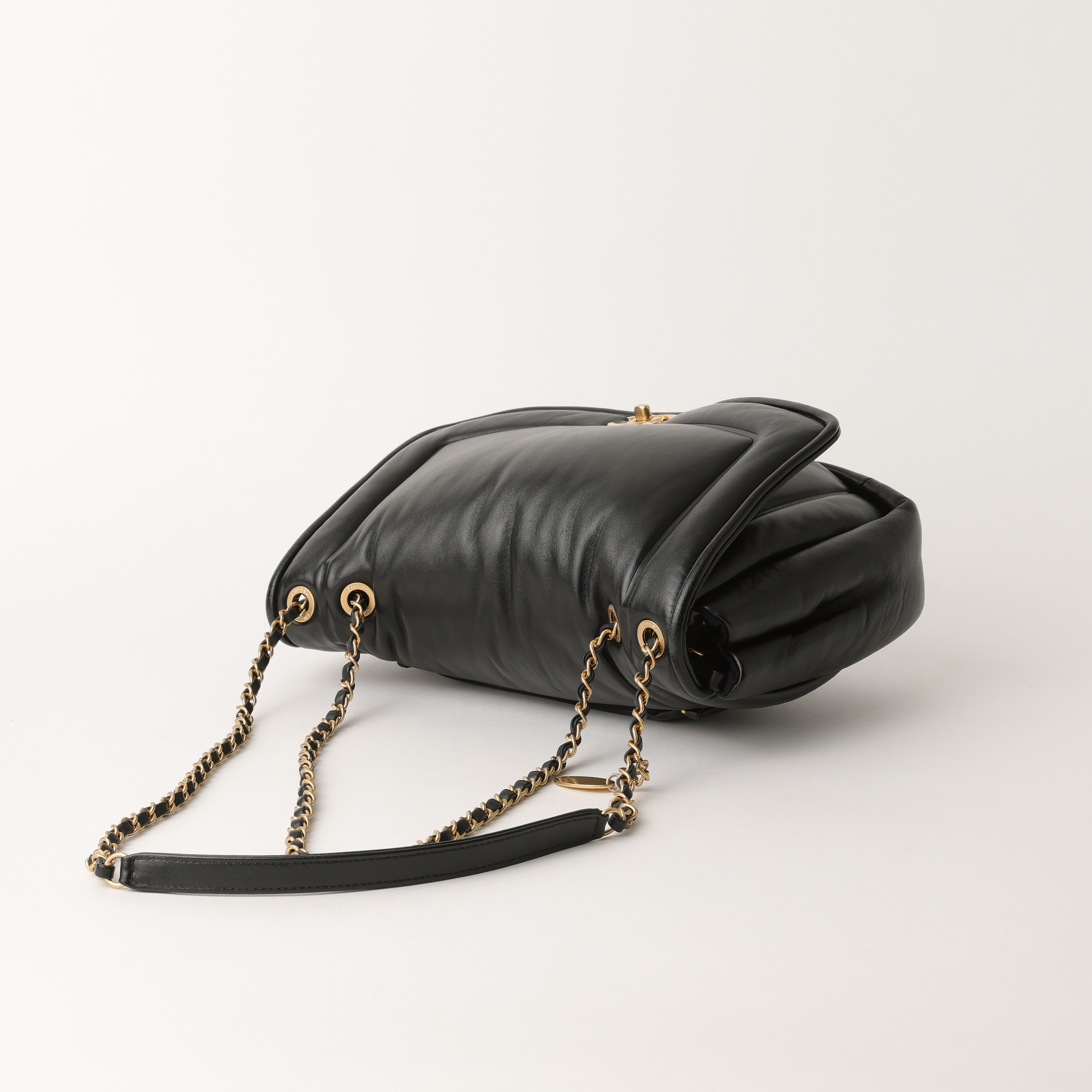 Pre-owned Chanel Puffy Jumbo Flap Bag
