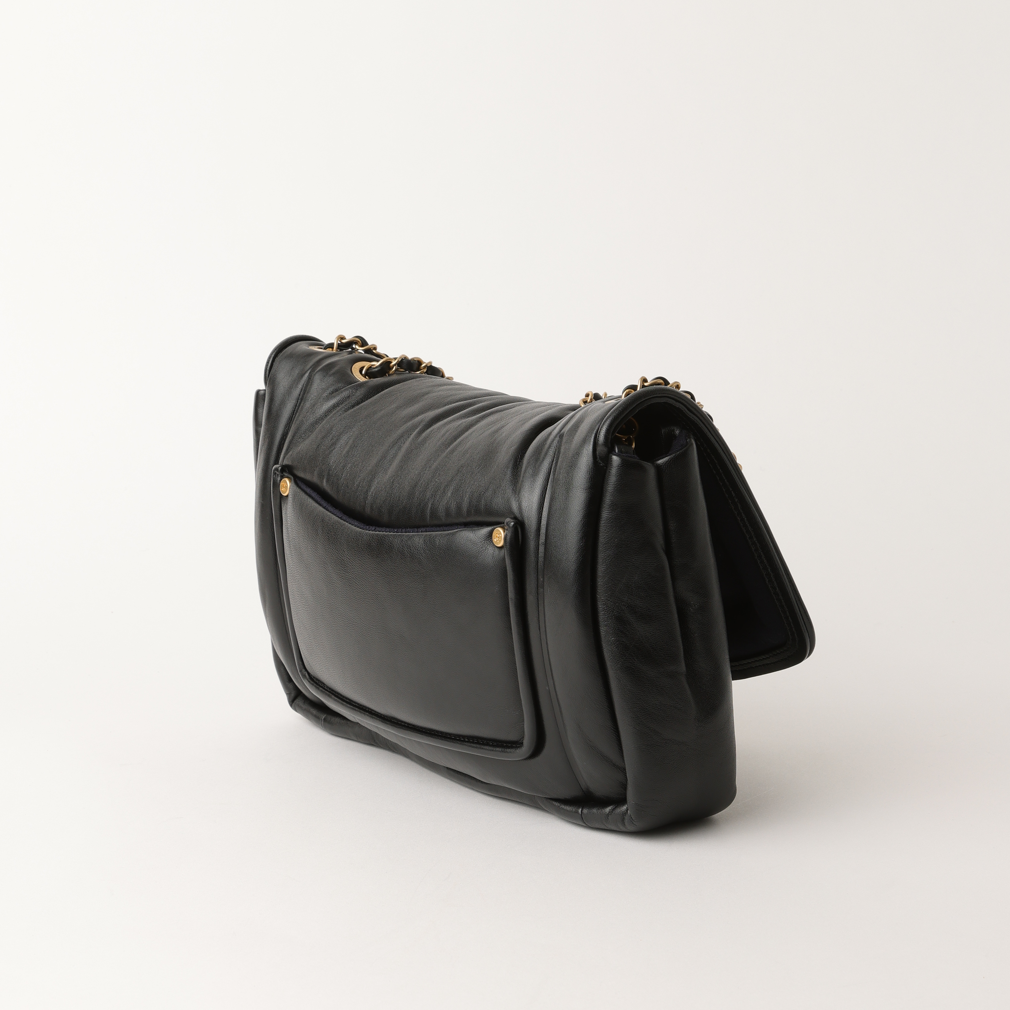 Pre-owned Chanel Puffy Jumbo Flap Bag