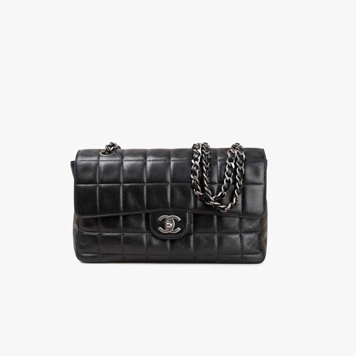 CHANEL Medium Chocolate Bar Single Flap Bag