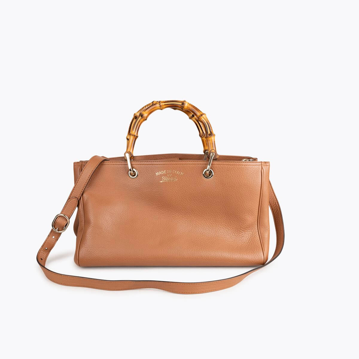 GUCCI Medium Bamboo Shopper Tote