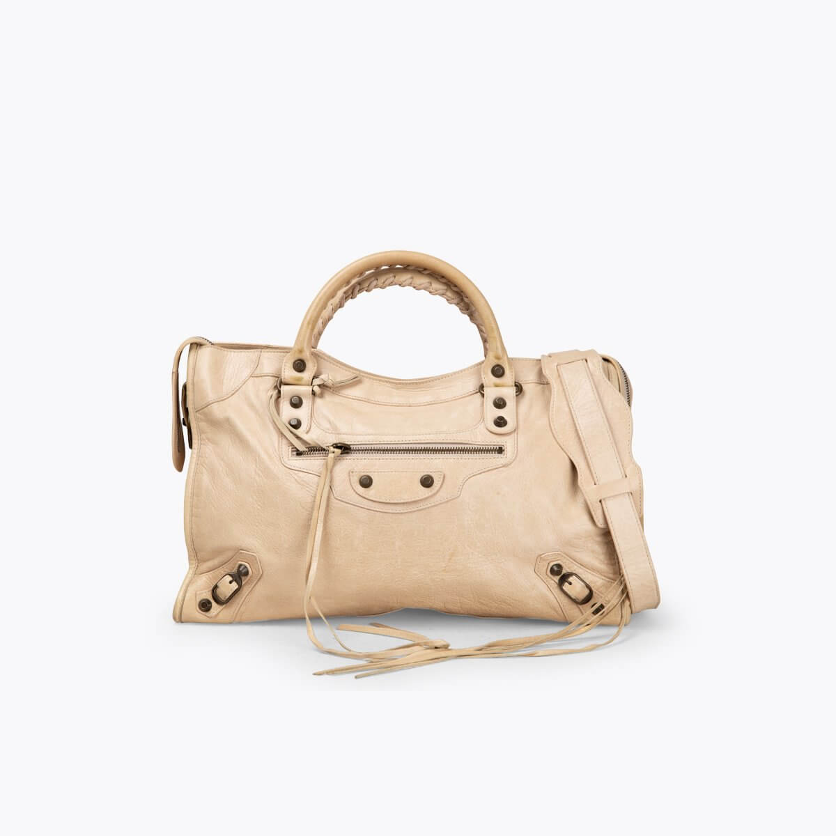 BALENCIAGA Motocross Classic City Shoulder Bag