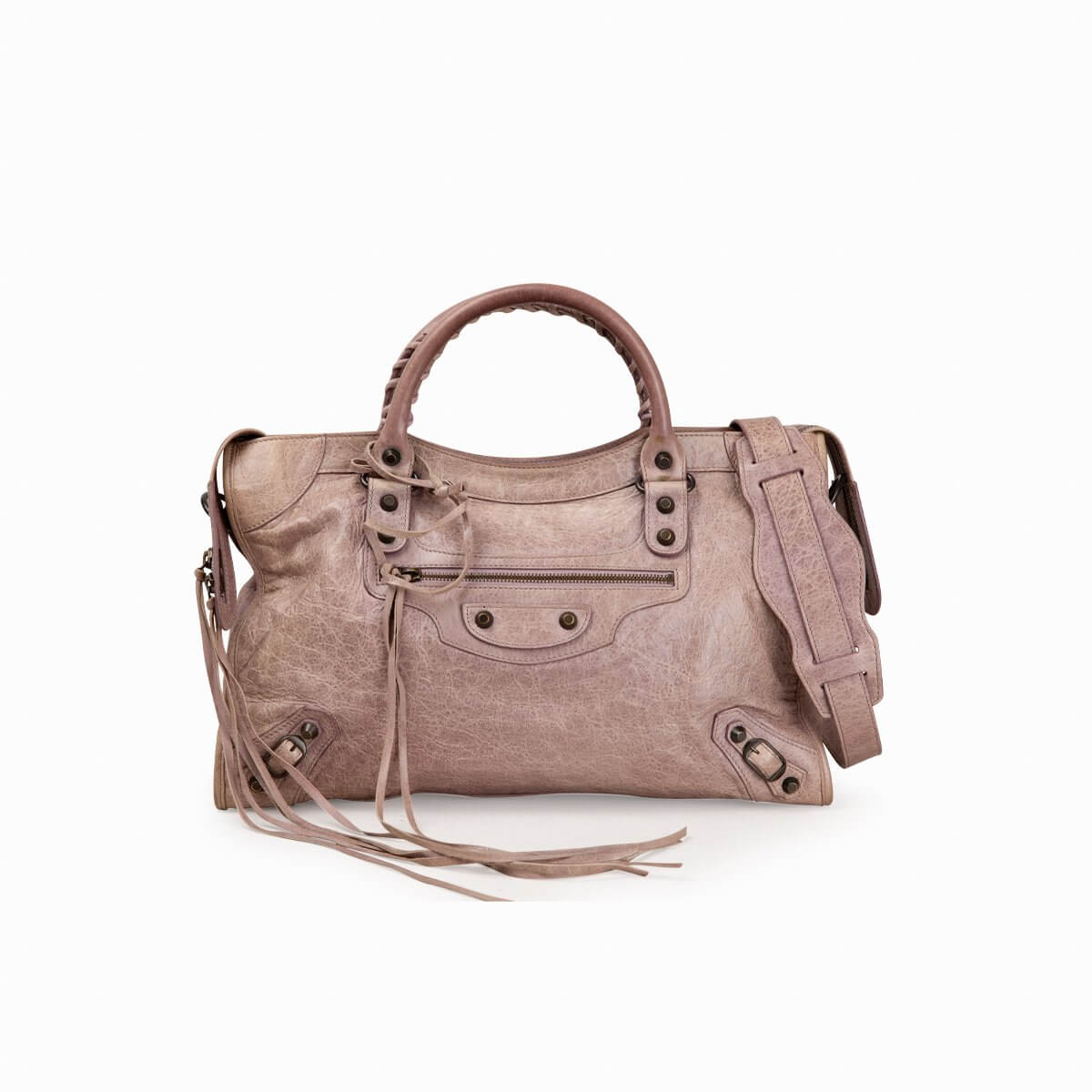 BALENCIAGA Motocross Classic City Shoulder Bag