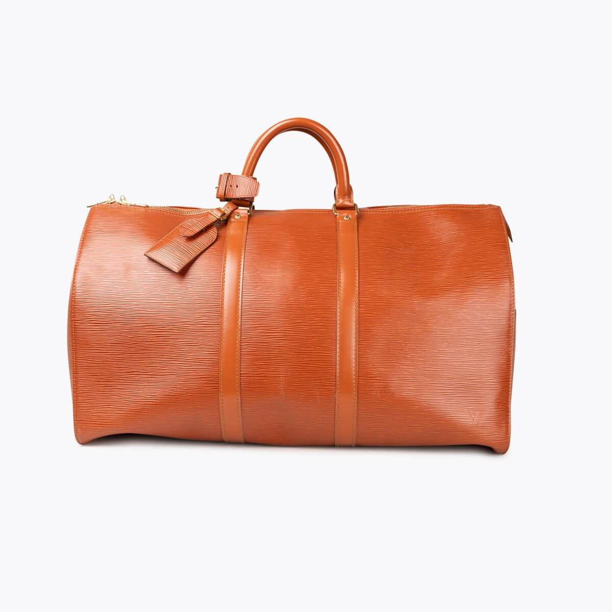 LOUIS VUITTON Keepall Cipango EPI 50 Weekend Bag