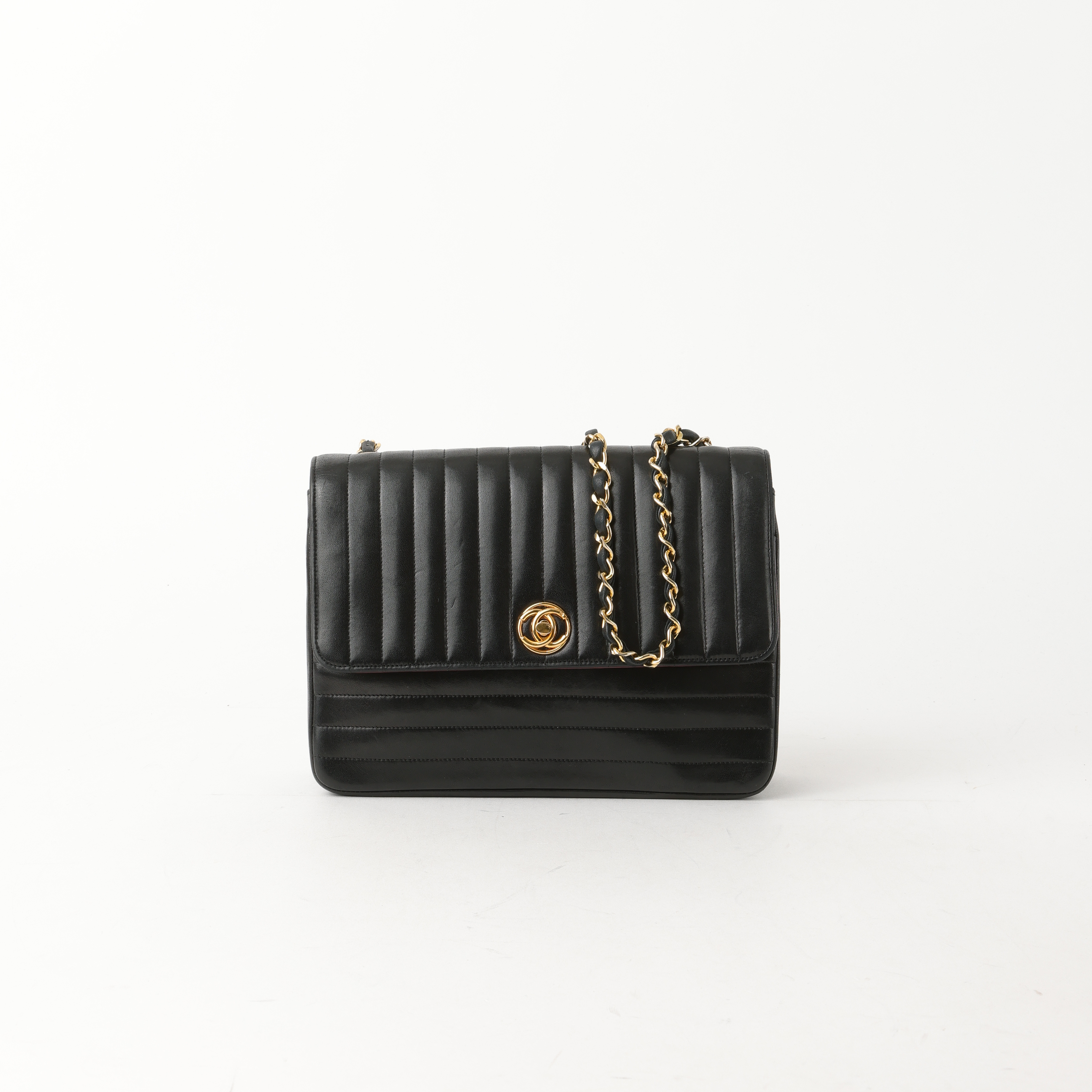 CHANEL Circle Mademoiselle CC Flap Bag
