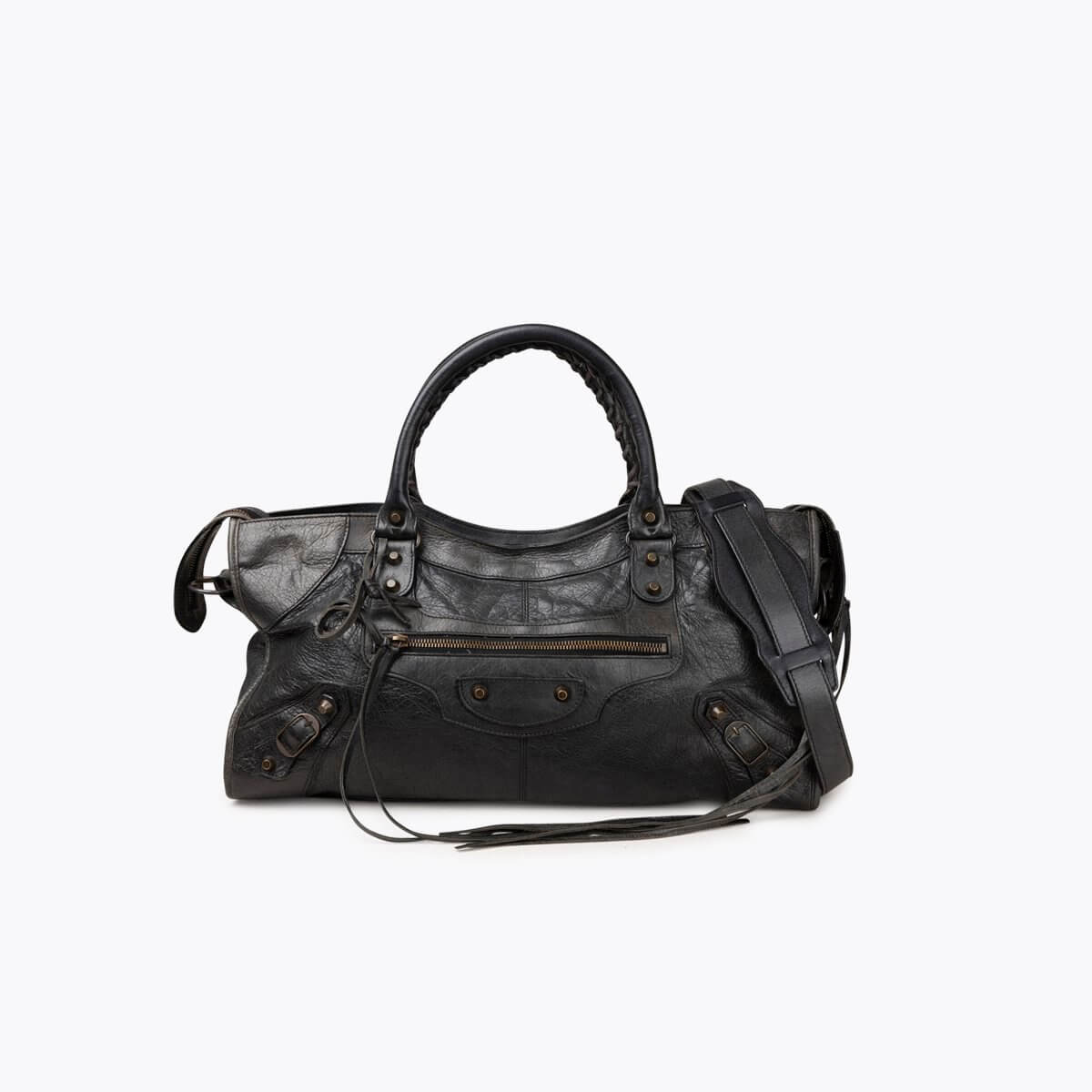 BALENCIAGA Motocross Classic City Part Time Bag
