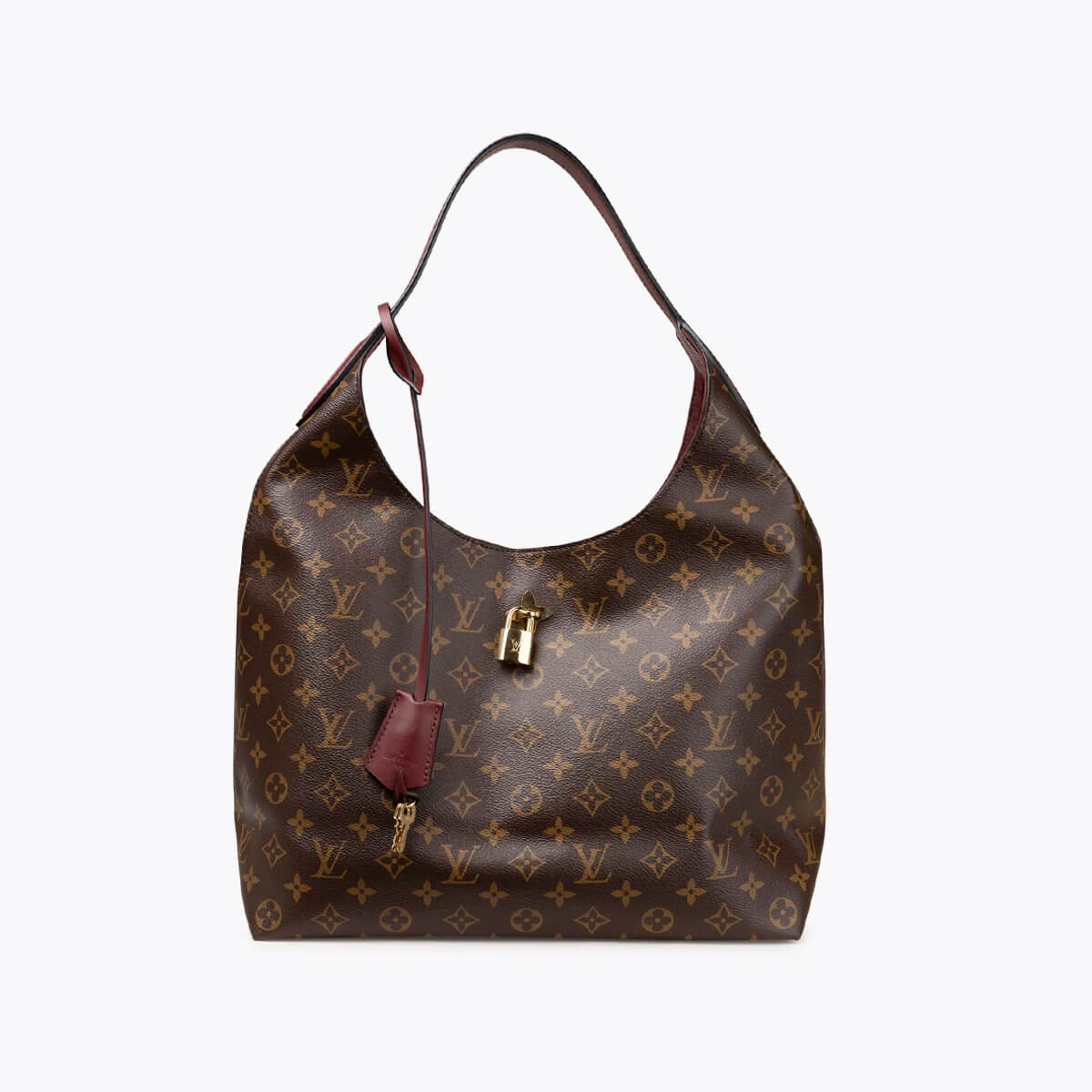 LOUIS VUITTON Monogram Flower Hobo Bag